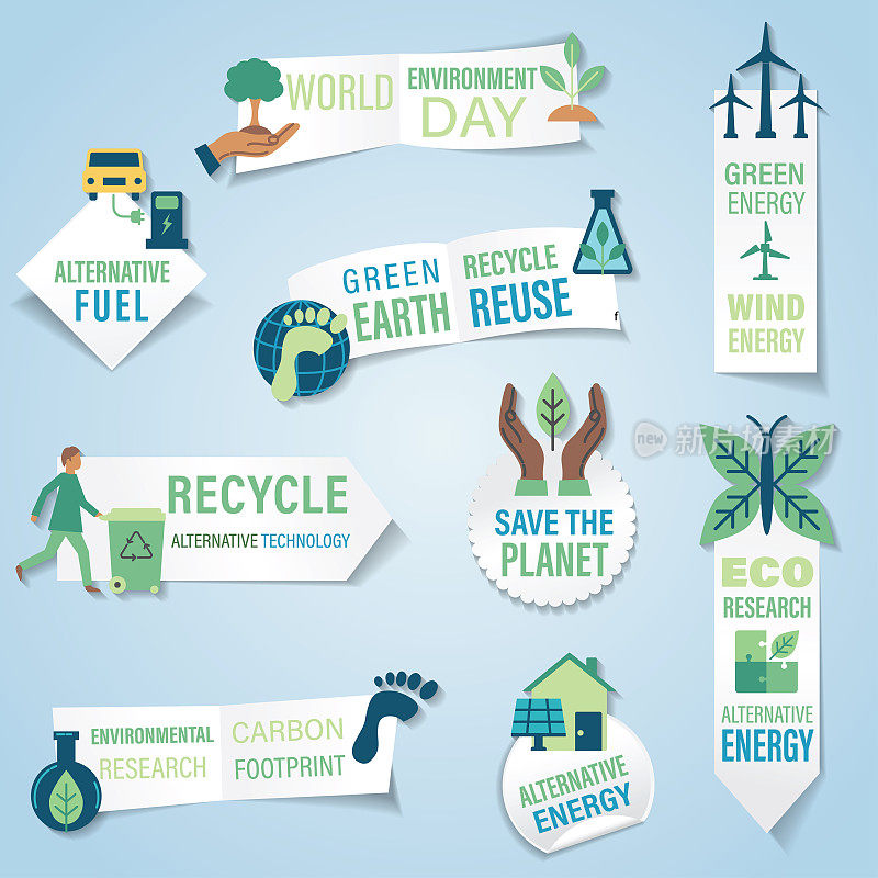 Environment Banner Sticker
